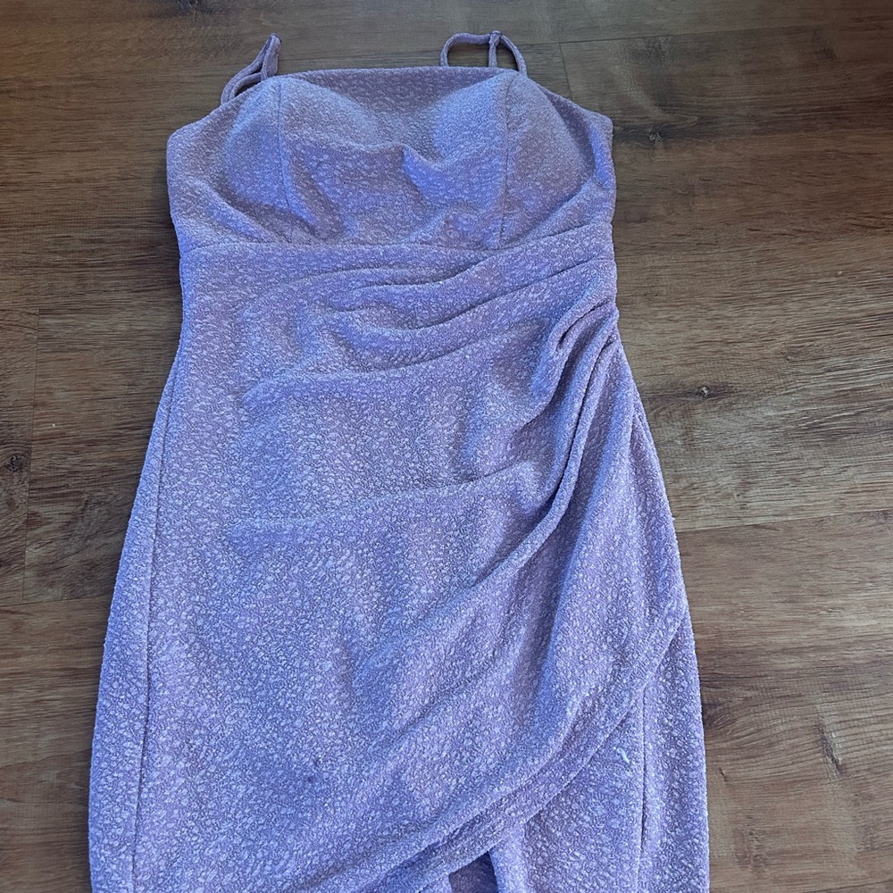 Crystal Doll Lilac Mini Dress